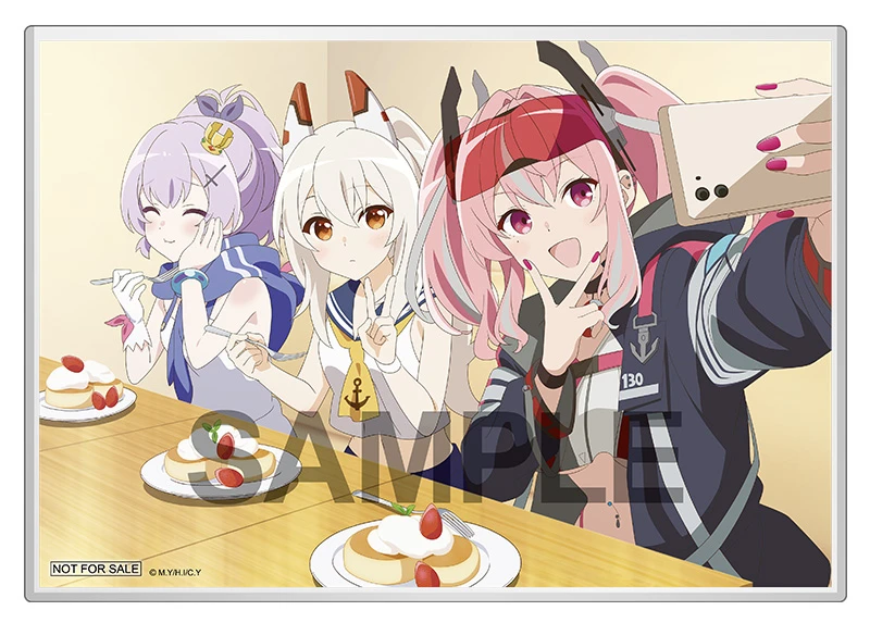 びそく 描き下ろしクリアケース