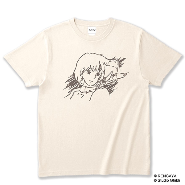 おまけ付】 風の谷のナウシカ Tシャツ Lサイズ ホワイト ジブリ