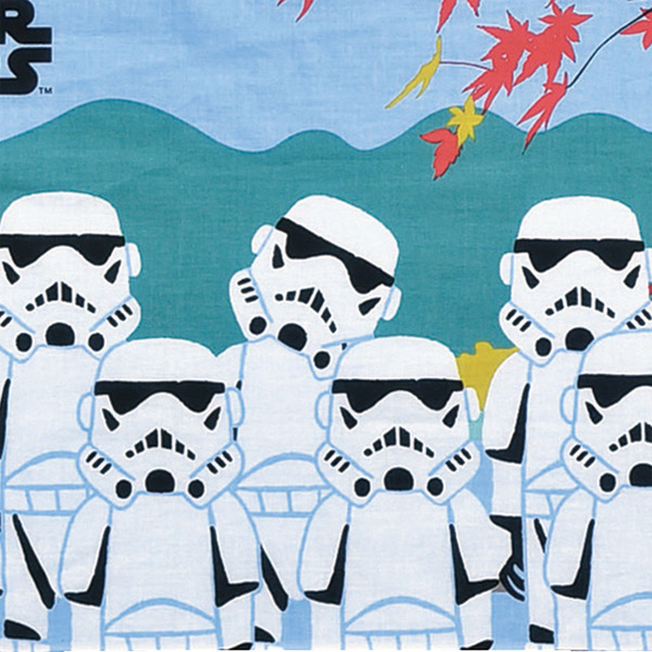 スター・ウォーズてぬぐい　秋の思い出