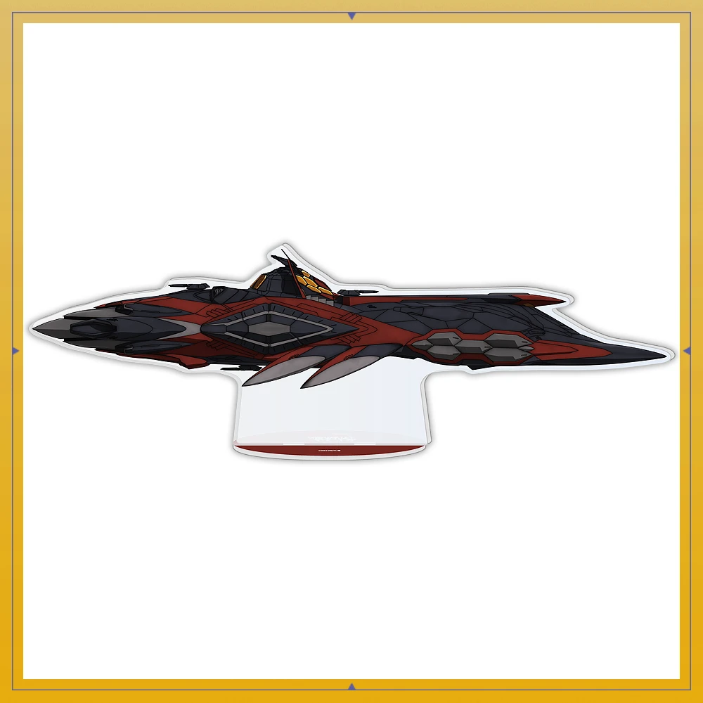 ヤマトよ永遠に REBEL3199 第七章 虹色の輪廻　アクリルスタンド【グロデーズ級殲滅型戦艦グロデーズ(1/1000サイズ)】
