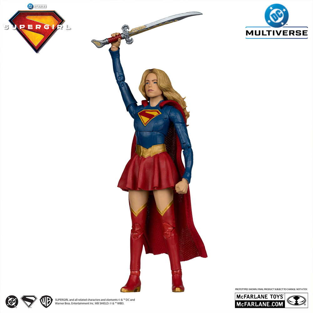 【ＤＣマルチバース】7インチ・アクションフィギュア「デラックス・シアトリカル・エディション」スーパーガール＆ベイビー・クリプト［映画『スーパーガール（2026）』］