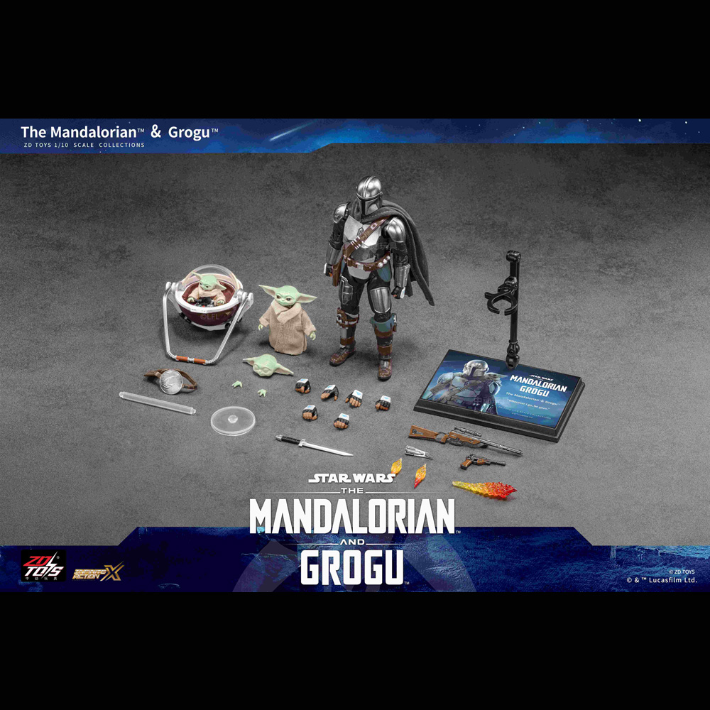 スター・ウォーズ アクションフィギュア マンダロリアン&グローグー