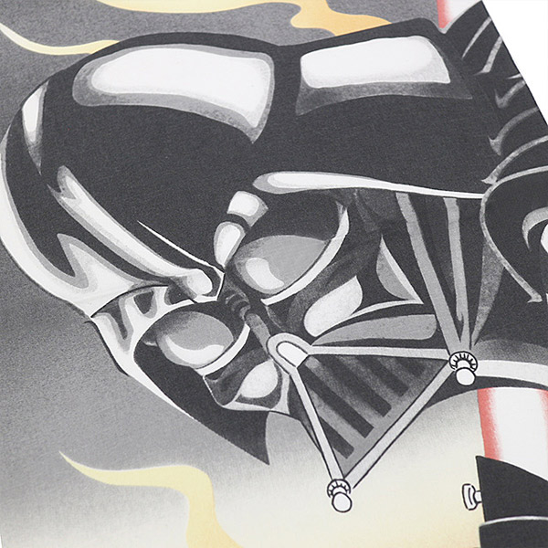スター・ウォーズてぬぐい浮世絵風　ダース・ベイダー