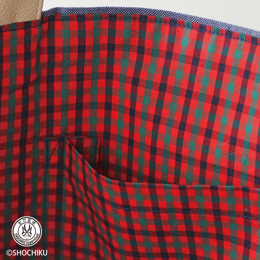 松竹×familiar デニムバッグ