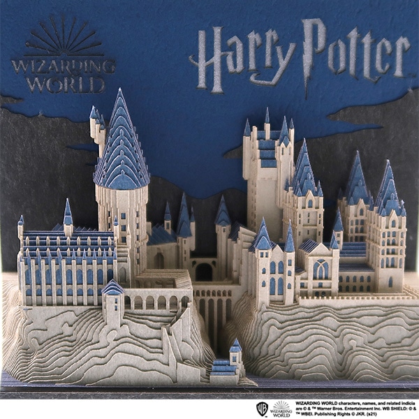 ハリー・ポッター　OMOSHIROI BLOCK｜SHAPE Hogwarts Castle -Dark color 105-