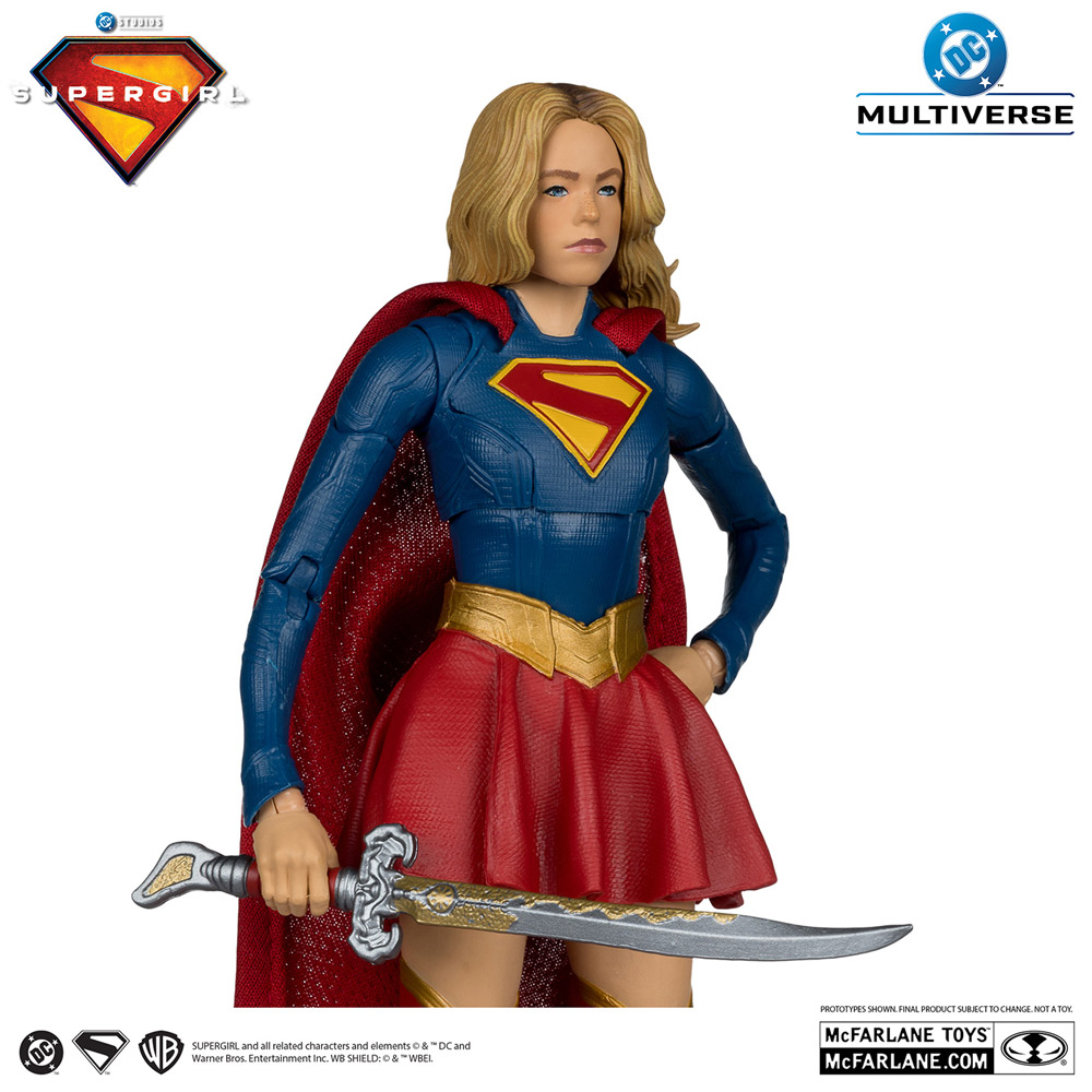 【ＤＣマルチバース】7インチ・アクションフィギュア「デラックス・シアトリカル・エディション」スーパーガール＆ベイビー・クリプト［映画『スーパーガール（2026）』］