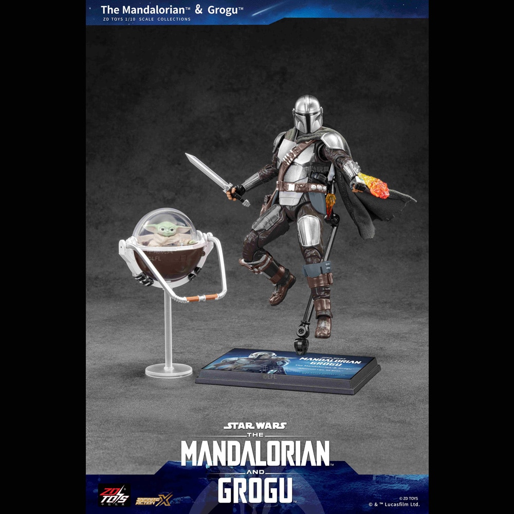 スター・ウォーズ アクションフィギュア マンダロリアン&グローグー