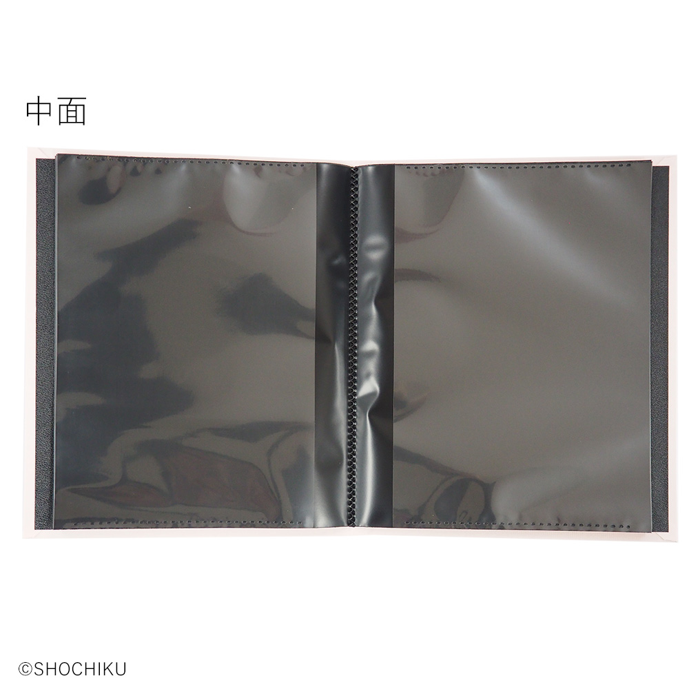 ブロマイドフォルダ 歌舞伎『京鹿子娘道成寺』振出笠 （ペールピンク）