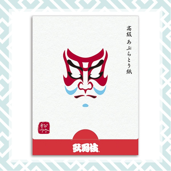 SHOCHIKU STORE | 松竹ストア歌舞伎 あぶらとり紙（紅赤）: 松竹歌舞伎 