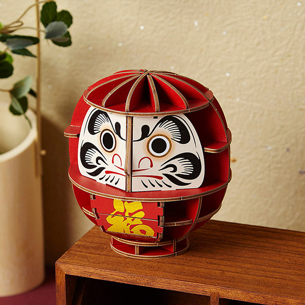 Wooden Art ki-gu-mi だるま カラーVer.