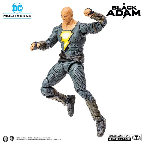ブラックアダム　『ＤＣコミックス』 【ＤＣマルチバース】７インチ・アクションフィギュア＃１８８ ブラックアダム（玉座付き）［映画『ブラックアダム』］