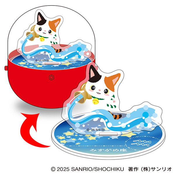 かぶきにゃんたろう　トレーディングカプスタ（星座シリーズB）全6種