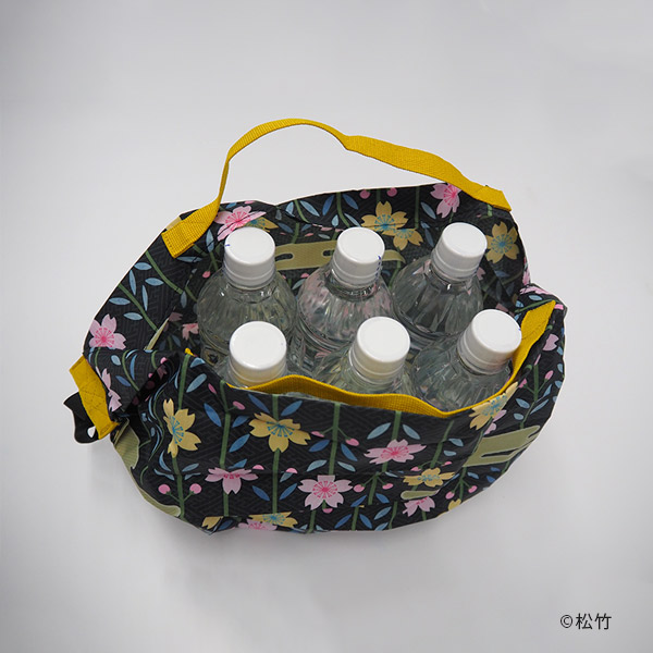 シュパット コンパクトバッグS　歌舞伎衣裳柄『京鹿子娘道成寺』