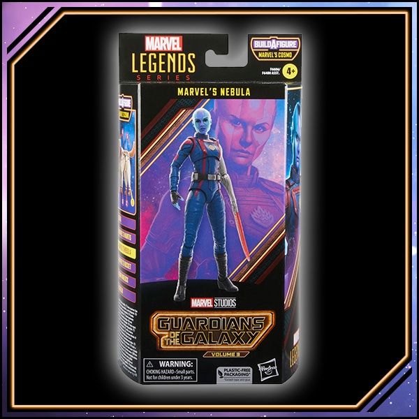 ガーディアンズ・オブ・ギャラクシー：VOLUME 3　『マーベル』「マーベル・レジェンド」6インチ・アクションフィギュア　ＭＣＵシリーズ　ネビュラ