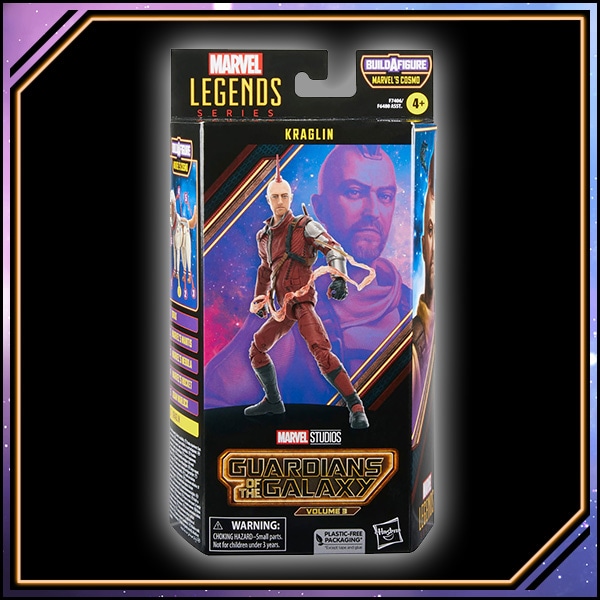 ガーディアンズ・オブ・ギャラクシー：VOLUME 3　『マーベル』「マーベル・レジェンド」6インチ・アクションフィギュア　ＭＣＵシリーズ　クラグリン