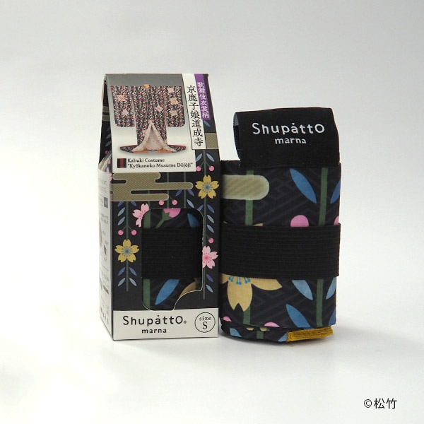 シュパット コンパクトバッグS　歌舞伎衣裳柄『京鹿子娘道成寺』