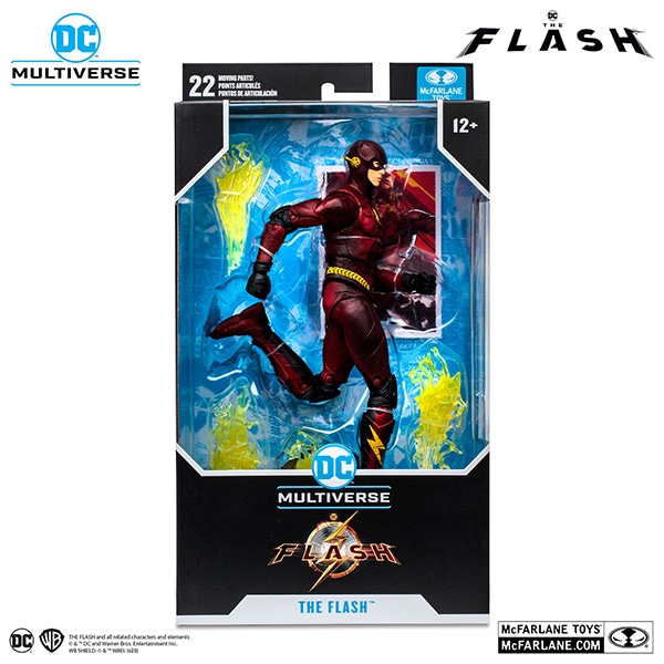 ザ・フラッシュ　『ＤＣコミックス』【ＤＣマルチバース】７インチ・アクションフィギュア　＃２１７ フラッシュ（バットマン・コスチューム）