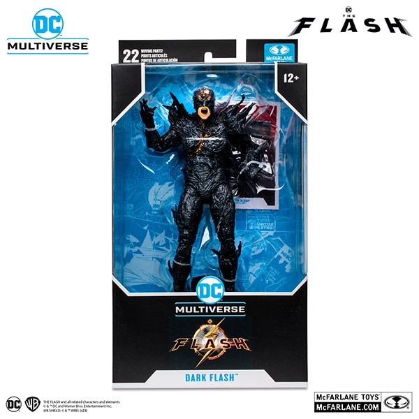 ザ・フラッシュ　『ＤＣコミックス』【ＤＣマルチバース】７インチ・アクションフィギュア　＃２１８ ダーク・フラッシュ