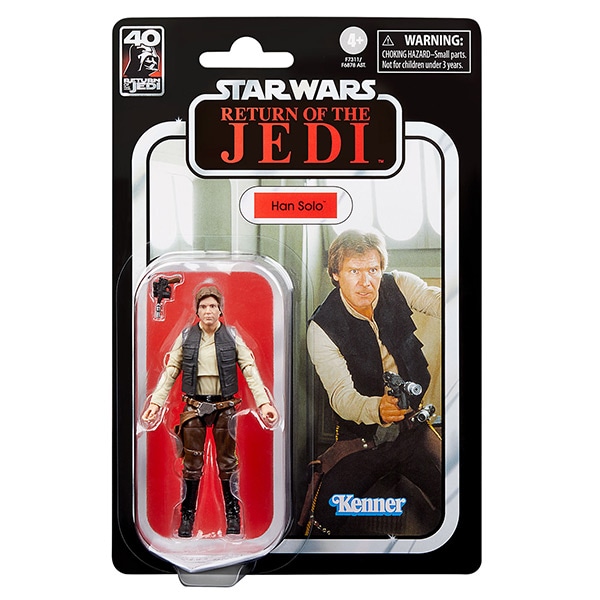『スター・ウォーズ』「ＶＩＮＴＡＧＥシリーズ」３.７５インチ・アクションフィギュア　ハン・ソロ［映画『エピソード６／ジェダイの帰還』４０周年］