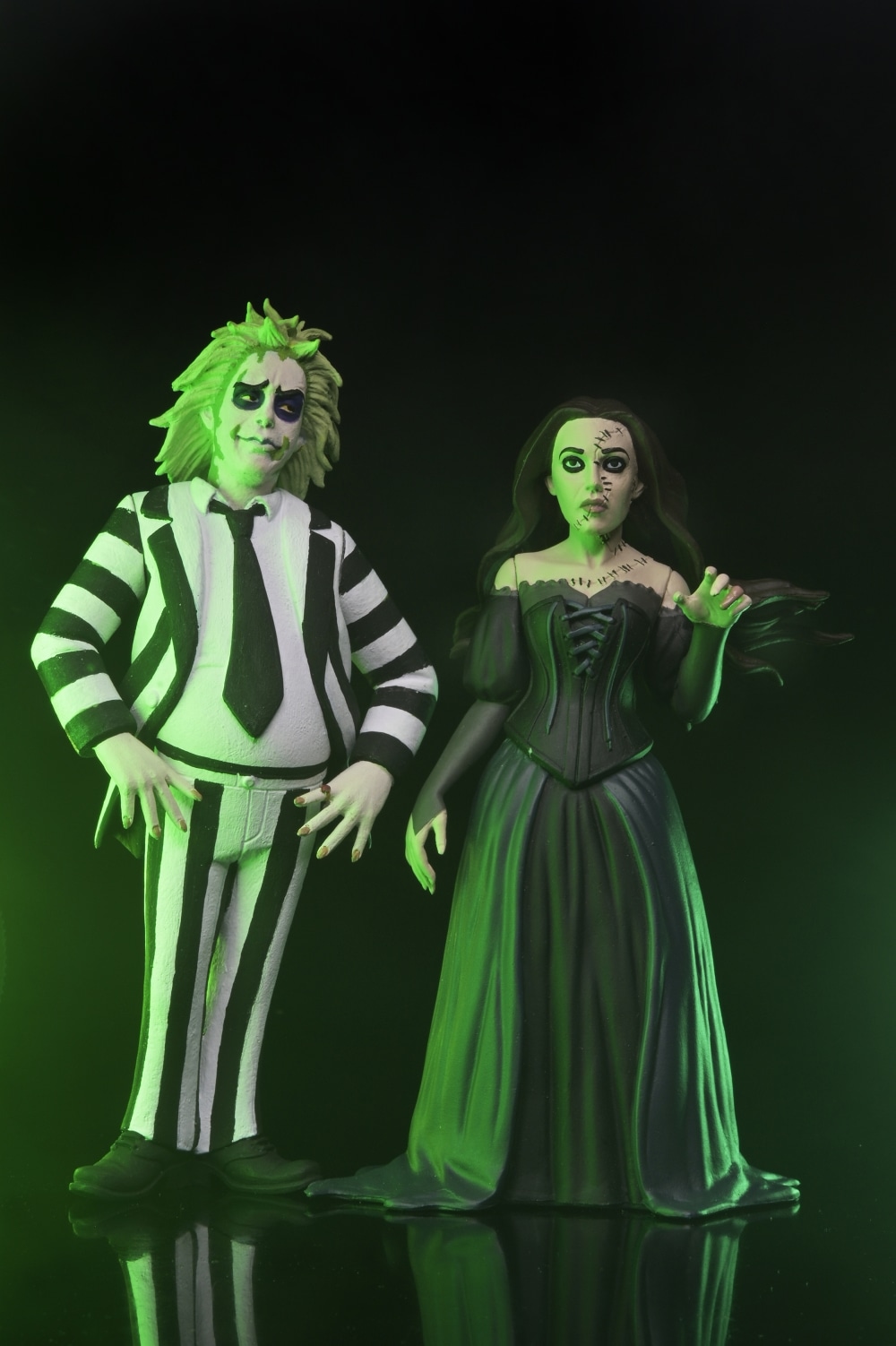 ビートルジュース ビートルジュース　トゥーニーテラーズ ビートルジュース&ドロレス スタイライズド 6インチ アクションフィギュア 2PK