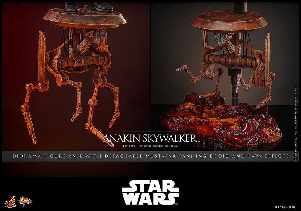 スター・ウォーズ　エピソード3／シスの復讐 【ムービー・マスターピース】1/6スケールフィギュア　アナキン・スカイウォーカー（2.0版）