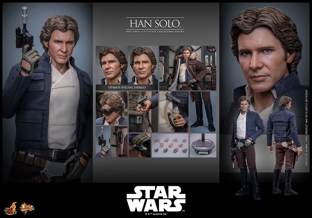 スター・ウォーズ　エピソード5／帝国の逆襲 【ムービー・マスターピース】1/6スケールフィギュア　1/6スケールフィギュア　ハン・ソロ