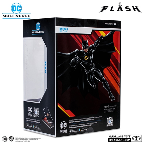 ザ・フラッシュ　『ＤＣコミックス』【ＤＣマルチバース】１２インチ・ポーズドスタチュー　バットマン（マルチバース）