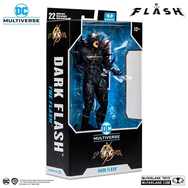 ザ・フラッシュ　『ＤＣコミックス』【ＤＣマルチバース】７インチ・アクションフィギュア　＃２１８ ダーク・フラッシュ