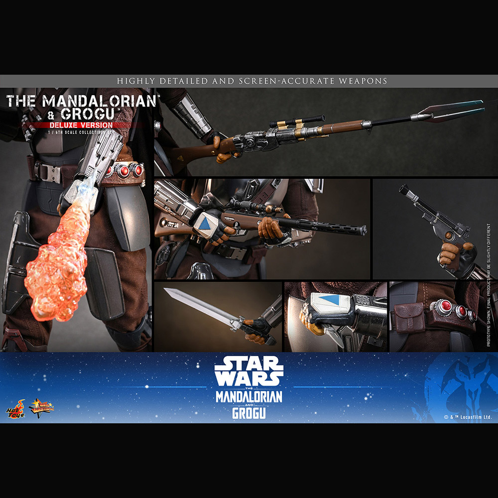 スター・ウォーズ／マンダロリアン・アンド・グローグー【ムービー・マスターピース】1/6スケールフィギュア　マンダロリアン＆グローグー（デラックス版）