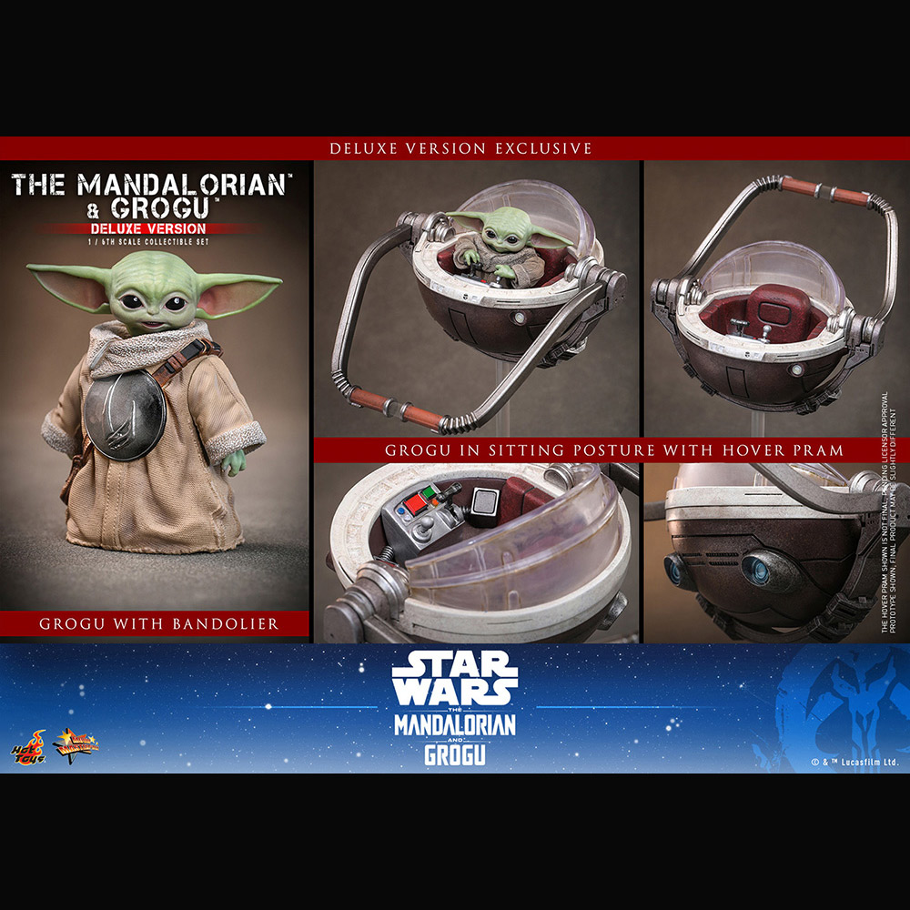 スター・ウォーズ／マンダロリアン・アンド・グローグー【ムービー・マスターピース】1/6スケールフィギュア　マンダロリアン＆グローグー（デラックス版）