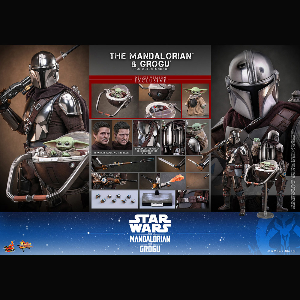 スター・ウォーズ／マンダロリアン・アンド・グローグー【ムービー・マスターピース】1/6スケールフィギュア　マンダロリアン＆グローグー（デラックス版）