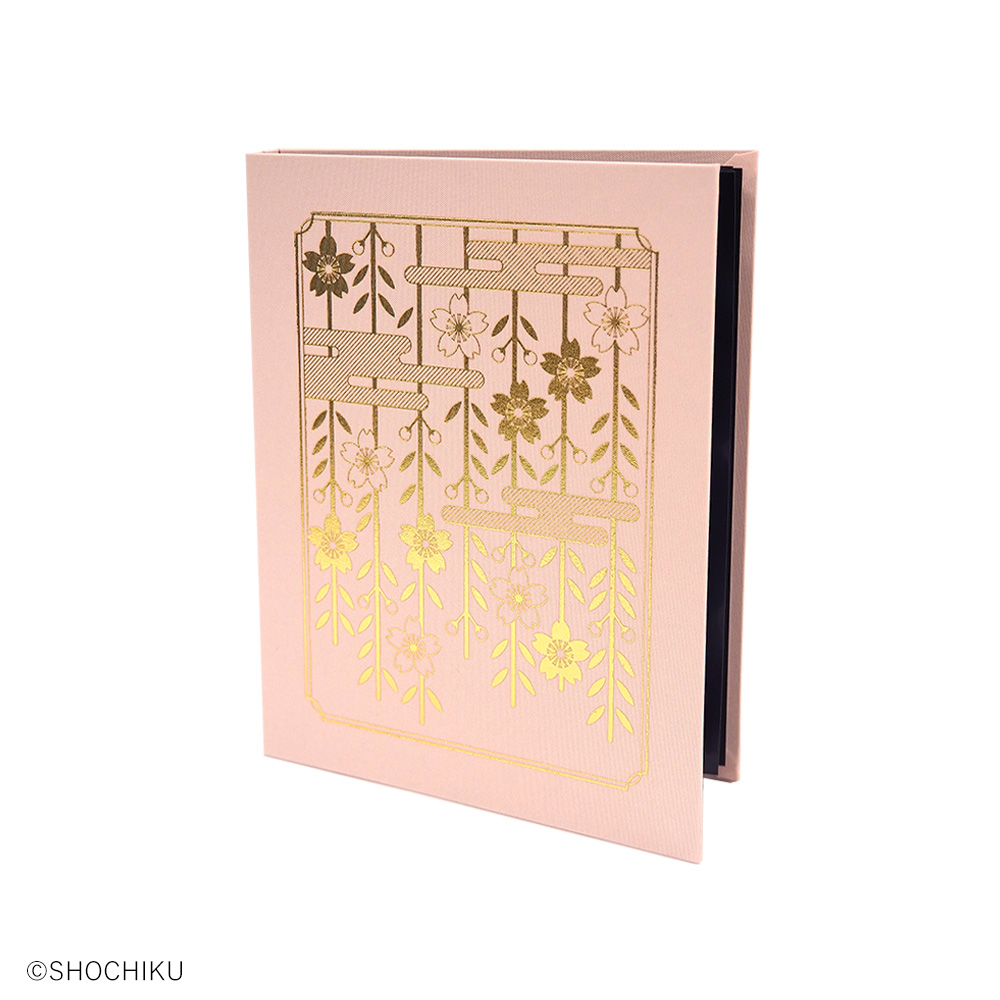 ブロマイドフォルダ 歌舞伎『京鹿子娘道成寺』振出笠 （ペールピンク）