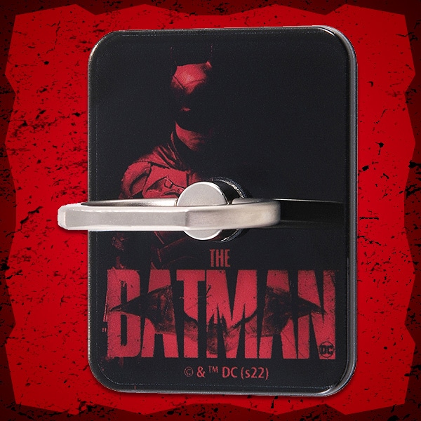 『バットマン』/スマートフォン用リング　アクリル/バットマン THE BATMANロゴ