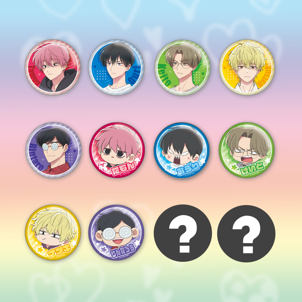 多聞くん今どっち！？　トレーディング缶バッジ(全12種)