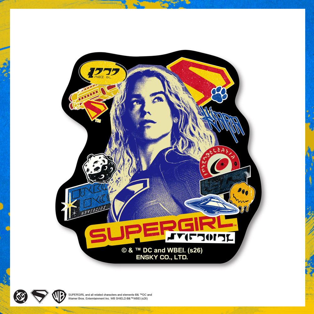 SUPERGIRL　ミニステッカー　①