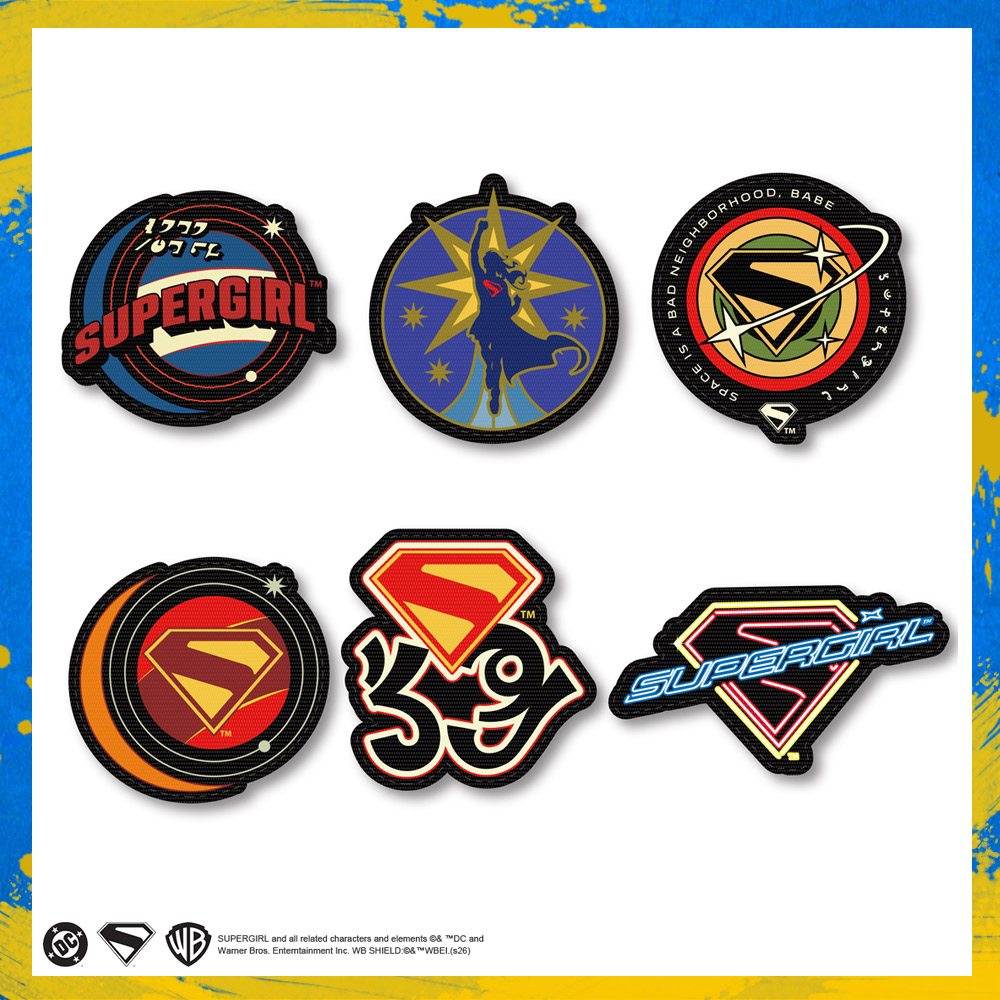 SUPERGIRL　ワッペンバッジコレクション	