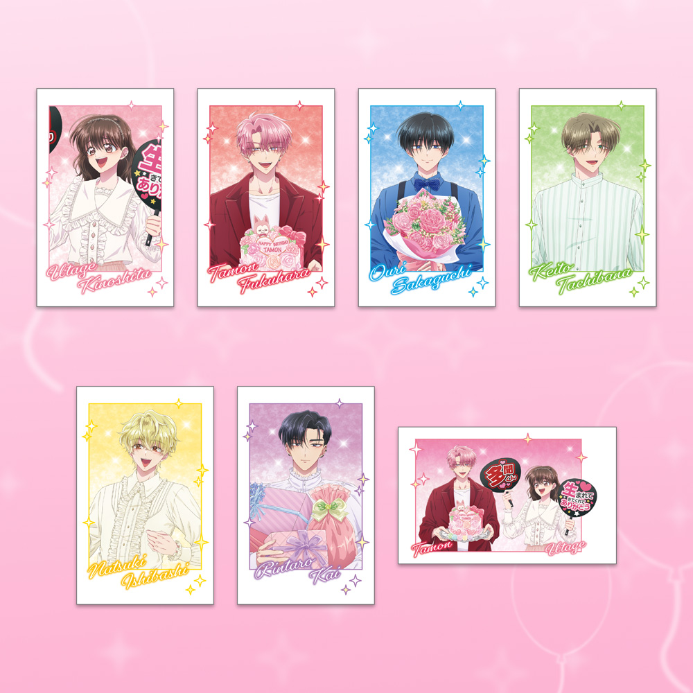 TVアニメ『多聞くん今どっち！？』POP UP STORE in SHIBUYA109　ポラショットコレクション（全7種）