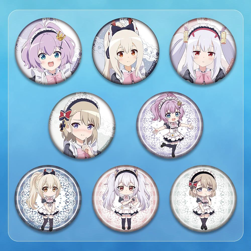 アズールレーン びそくぜんしんっ！にっ！！×めいどりーみん　トレーディング缶バッジコレクション（全8種）