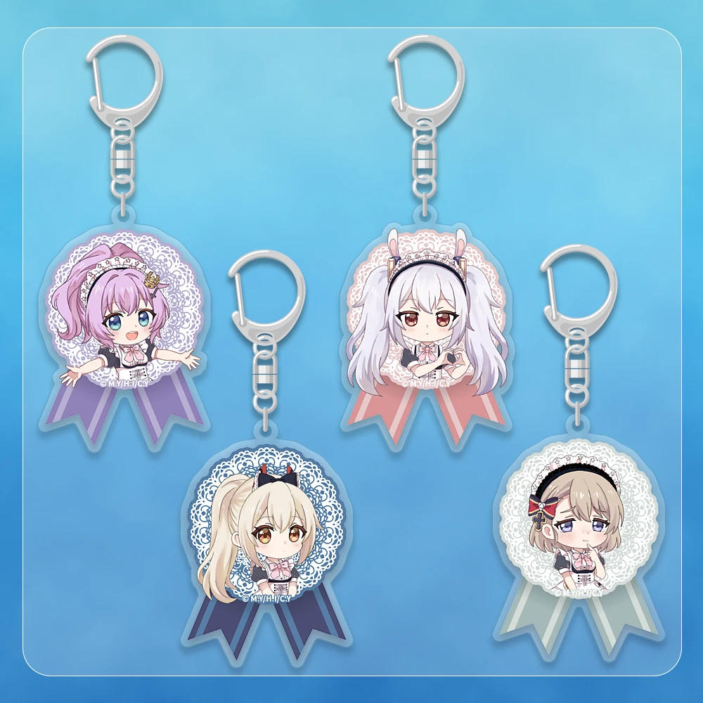 アズールレーン びそくぜんしんっ！にっ！！×めいどりーみん　トレーディングミニキャラアクリルキーホルダーコレクション（全4種）
