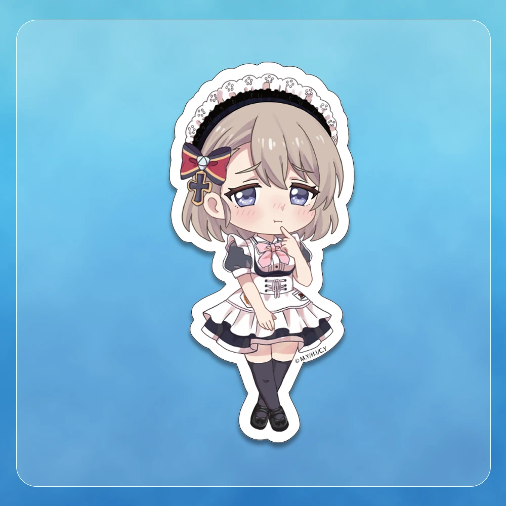 アズールレーン びそくぜんしんっ！にっ！！×めいどりーみん　Z23 ダイカットミニキャラステッカー