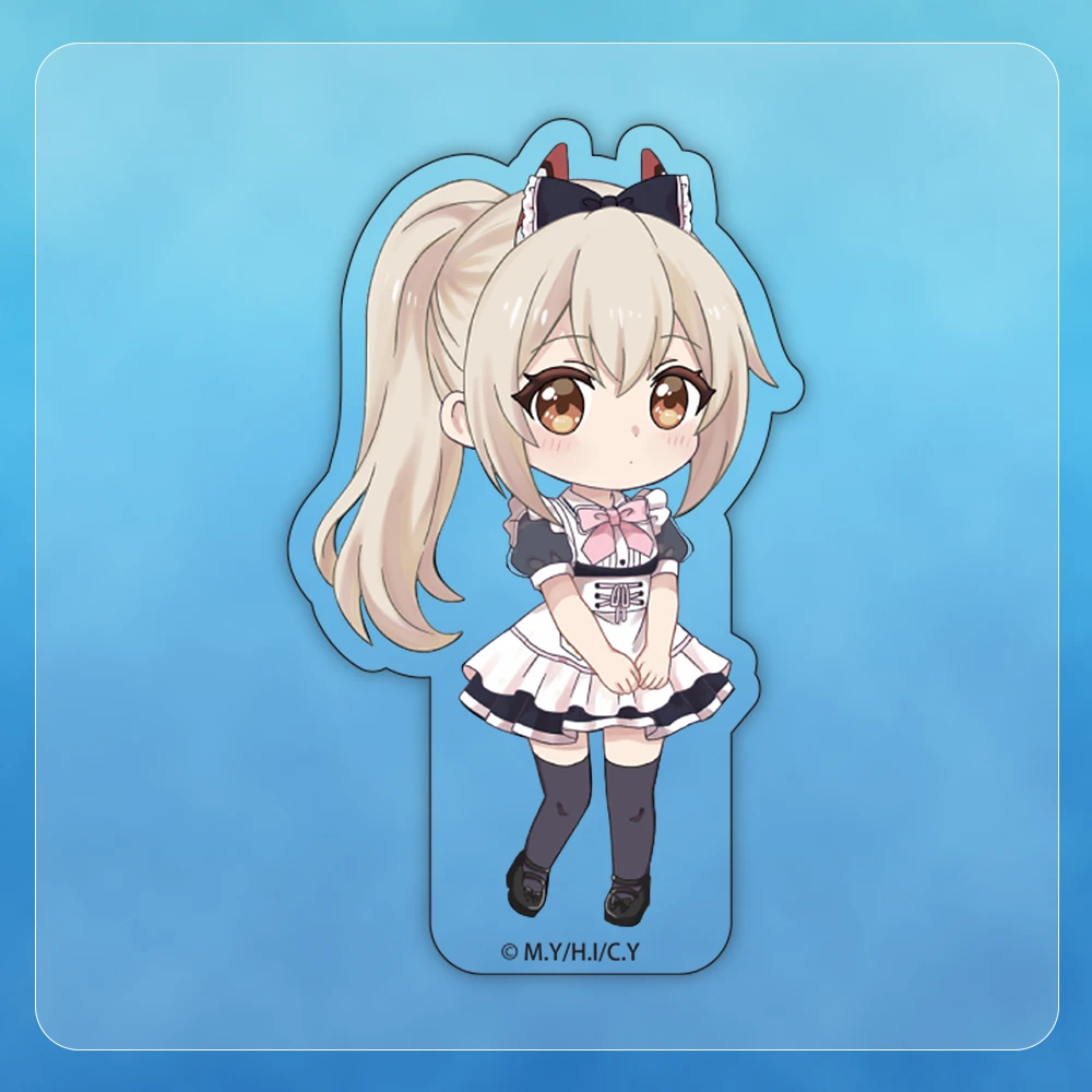 アズールレーン びそくぜんしんっ！にっ！！×めいどりーみん　綾波 ミニキャラダイカットアクリルブロック