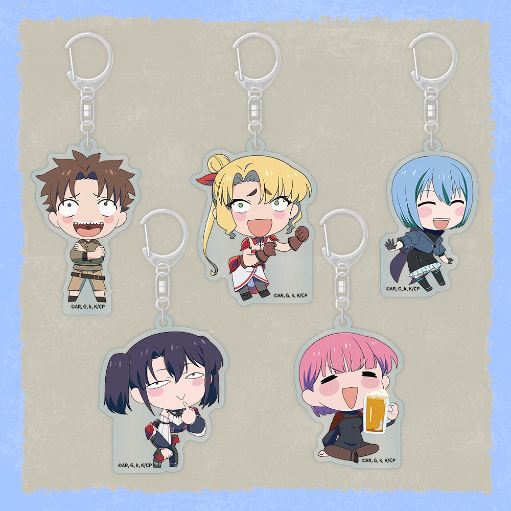 追放されたチート付与魔術師は気ままなセカンドライフを謳歌する。　トレーディングミニキャラアクリルキーホルダーコレクション　ギャグSD5種