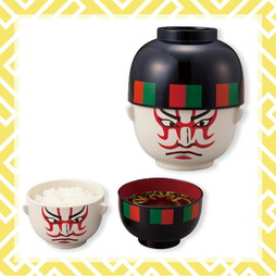 まんぷく歌舞伎の茶碗と椀