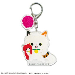 かぶきにゃんたろう　2連アクリルキーホルダー（連獅子）