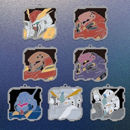 機動戦士ガンダム 閃光のハサウェイ キルケーの魔女 メタルチャームコレクション(全7種)