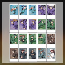『劇場版 忍たま乱太郎 ドクタケ忍者隊最強の軍師』体験展～忍務振り返りの段～ ポラショットコレクションA（全20種）