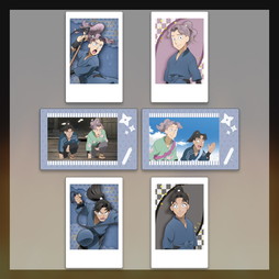 『劇場版 忍たま乱太郎 ドクタケ忍者隊最強の軍師』体験展～忍務振り返りの段～ ポラショットセット（桜木清右衛門＆若王寺勘兵衛）