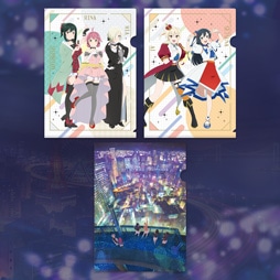 映画『ラブライブ!虹ヶ咲学園スクールアイドル同好会 完結編 第2章』 クリアファイル3枚セット ダンス衣装、場面写+ティザーイラスト ver.
