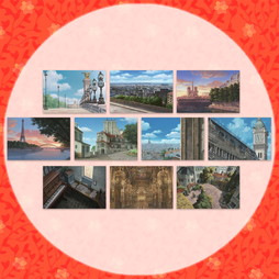 �p���ɍ炭�G�g���[���@�|�X�g�J�[�h�Z�b�g(10������)