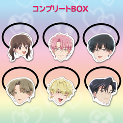 多聞くん今どっち！？　【コンプリートBOX】トレーディングFACEゴム(全6種)